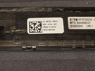 Moldura Bezel Dell Latitude E5570 - DP/N 08VYRG