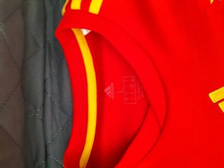 Camiseta Adidas España Roja y Amarilla
