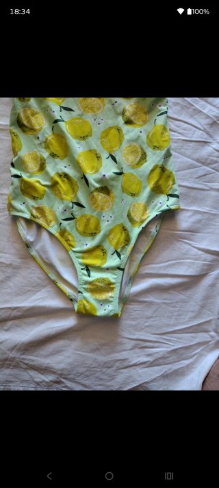 Costume bimba limoni 13 anni