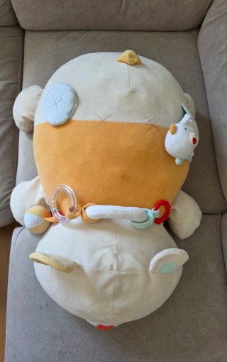 Oso peluche actividades para bebé