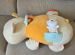 Oso peluche actividades para bebé