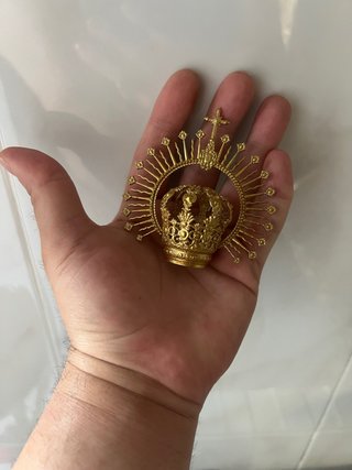 Corona de Virgen hasta 30 cm