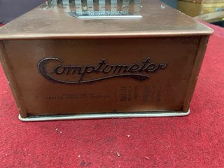 ANTIGUA MÁQUINA DE SUMAR “COMPTOMETER” 1887