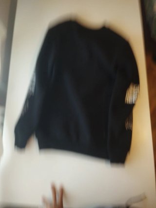 Sudadera Bershka Spaceman Negra