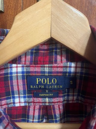 Camisa Ralph Lauren cuadros Talla S