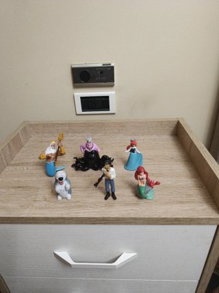 Figuras Disney La Sirenita