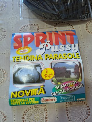 Tendine Parasole per Auto Design Gatto