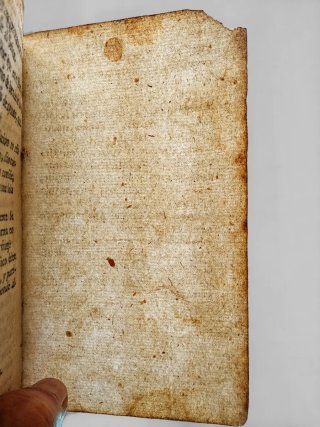 Libro antiguo Pablo de Medici 1734