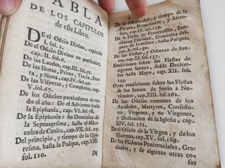 Libro antiguo Pablo de Medici 1734