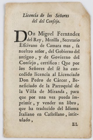 Libro antiguo Pablo de Medici 1734