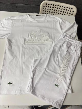Conjunto Lacoste Blanco