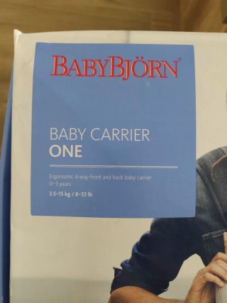 Mochila Portabebés BabyBjörn  Baby carrier one