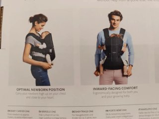 Mochila Portabebés BabyBjörn  Baby carrier one