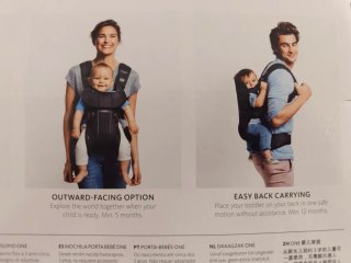 Mochila Portabebés BabyBjörn  Baby carrier one