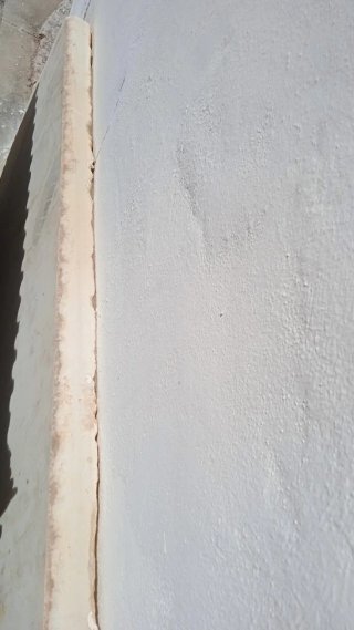 Piedra, Tablero grueso mármol blanco.