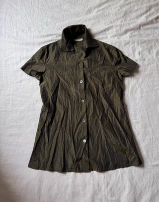 Blusa Massimo Dutti Marrón elegante talla 38