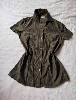 Blusa Massimo Dutti Marrón elegante talla 38
