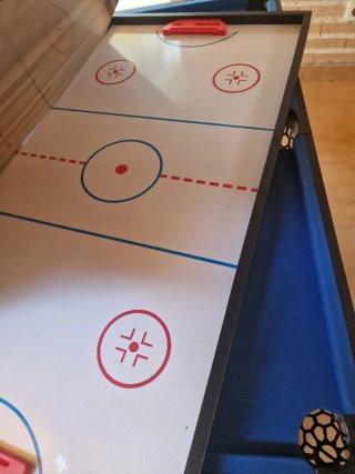 Mesa de futbolín multijuegos