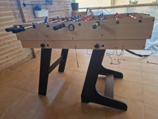 Mesa de futbolín multijuegos