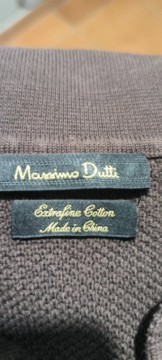 Polo Massimo Dutti Marrón