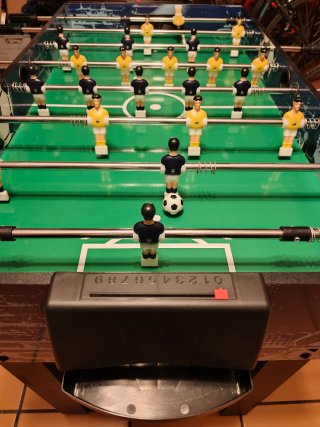 Mesa Multijuegos: Billar, Futbolín y Bolos