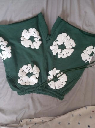 Pantalón corto Denim Tears verde
