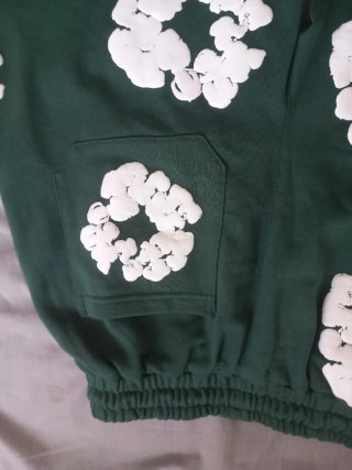Pantalón corto Denim Tears verde