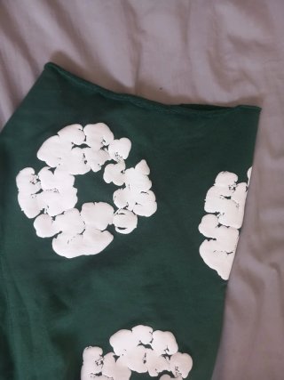 Pantalón corto Denim Tears verde