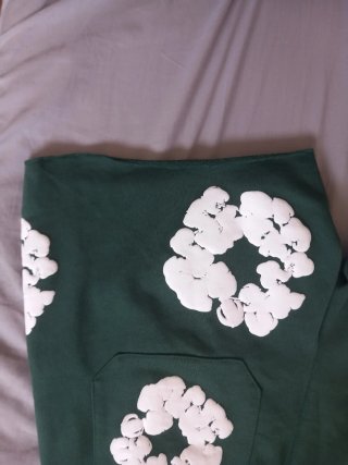 Pantalón corto Denim Tears verde