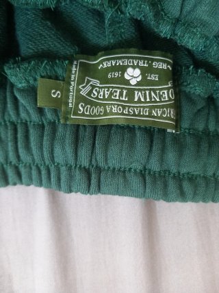 Pantalón corto Denim Tears verde