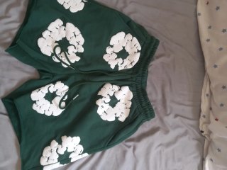 Pantalón corto Denim Tears verde