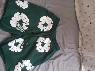 Pantalón corto Denim Tears verde