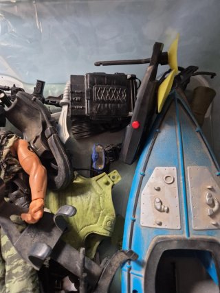 Action Man con Kayak y Accesorios