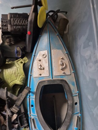 Action Man con Kayak y Accesorios