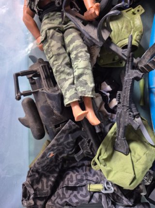 Action Man con Kayak y Accesorios