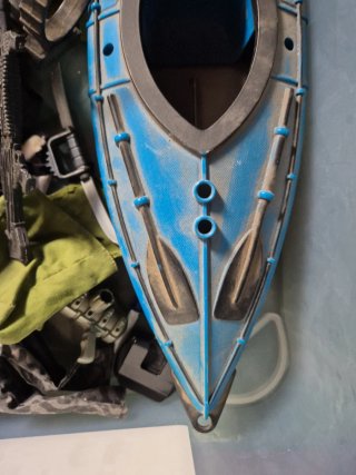 Action Man con Kayak y Accesorios