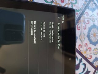 TABLET AMAZON FIRE HD 10 9a GEN SEMINUEVA