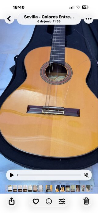 Guitarra Clásica Juan Alvarez - Año 2000