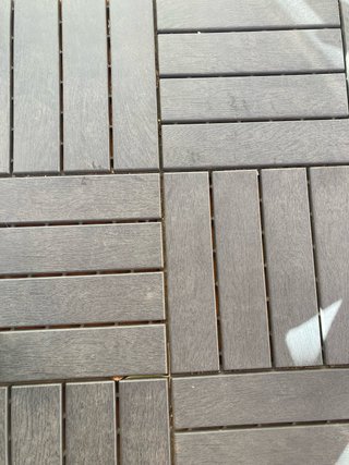 Suelo exterior madera gris