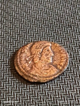 Moneda Antigua Romana Nummus - Constantius Gallus