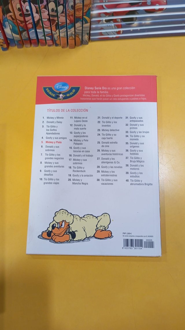 Pack Serie Disney Oro