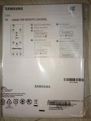 Barra de Sonido Samsung HW-C400 Bluetooth Negra