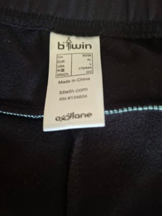 Pantalón Ciclismo Btwin XL sin estrenar