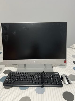 HP Ordenador Plata Bien Conservado