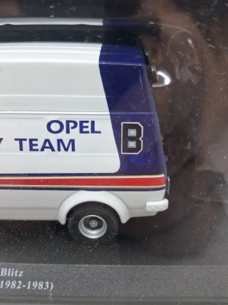 Bedford Blitz DeAgostini Rally Assistance 1:43