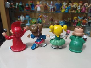 4 figuras goma pvc comics spain Alvin las Ardillas