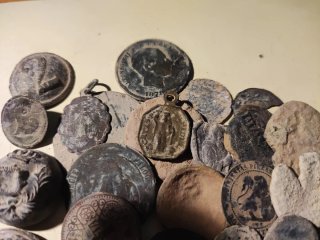 Lote monedas antiguas