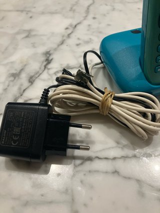 Teléfono fijo Gigaset azul/verde