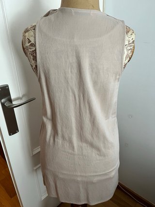 Pack 2 Vestidos Zara Talla Única Beige