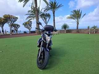 Kawasaki Er6N Negra